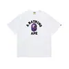 Dropshipping Marca de Moda High Street 240g Camiseta Cartoon de Alta Qualidade Manga Curta Comércio Exterior Atacado Transfronteiriço Unissex Top Camiseta Tendência