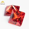 1,5 x 1,5 ~ 10x10mm 3A quadrado quadrado quadrado quadrado coleção de zircônia colorida pedra preciosa atacado pedra branca pedra nua