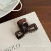 Pinza para el Cabello Vintage Semi-Atada para Mujeres, Pinza de Garra Pequeña Diaria, Estilo Minimalista de Gama Alta, Adecuada para Cabello Fino, Accesorio para el Cabello Pinza de Tiburón
