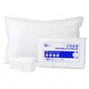 Funda de almohada desechable, engrosada y ampliada, para viajes, salones de belleza y hoteles; hecho de tela no tejida para prevenir la suciedad, adecuado para uso doméstico y para alojar invitados