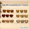 Pedras Strass de Cristal de Vidro K9 de Alta Qualidade nas Cores Café Maillard para Outono e Inverno, Pedras Strass Imitação Coração com Ponta Traseira 10*10 para Decorações de Nail Art