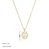 Moderna Cadena de Sol para Mujer con Incrustaciones de Circonita, Minimalista y Exquisita Cadena para Clavícula para Mujer