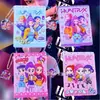 Novo Caderno Fofo Squishy da Família Lili Três em Um Bolso para Adesivos Pingente Caderno Papelaria Feminina para Estudante