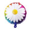 Globo de película de aluminio de sol con gafas de girasol girasol globo de película de aluminio de sol cara sonriente suministros para arreglo de fiesta al por mayor