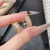Pendientes Cuadrados a Cuadros con Circonita Microincrustada, Lujo Ligero y Sensación de Alta Gama, Clips para Orejas Geométricos, Exquisitos y Elegantes, Pendientes Versátiles