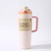 Copo de Frutas Amazon Transfronteiriço 40oz Copo de Carro Copo de Carro Grande Capacidade Copo Térmico com Tampa de Salto Copo de Gelo