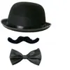 D9 Conjunto de Disfraz de Mago Sherlock Holmes Detective Disfraz Era Moderna Accesorios de Performance Cosplay