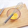 Herramientas para Hornear Batidor de Huevos Manual Doméstico Barra Agitadora de Mano Batidor de Leche Cocina Acero Inoxidable Batidor de Crema