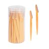Venta al por mayor de etiquetado transfronterizo 30/botella cuchilla para cejas DIY herramientas de belleza para maquillaje herramienta cuchilla para recortar cejas suministros