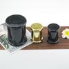 Venta al por mayor Nuevo Vaso de Vidrio para Velas Portavelas de Vidrio con Forma de I para Aromaterapia Taza Portavelas Botella de Vidrio de 70ml