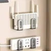 Rack de Posicionamento de Roteador Suporte de Parede Wifi Caixa de Armazenamento para Set-Top Box de TV Suporte Sem Furos
