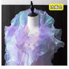 Tela de Hilo de Encaje Hoja de Loto Sirena Color Mágico Borde de Oreja de Madera Decoración Hecha a Mano Encaje para Ropa Accesorios ramo Borde de Pastel