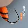 Señuelo de anzuelo para pesca de micro-pesca de Griffith, Cebo de imitación de insectos para peces blancos, Peces de boca de caballo y Peces de boca superior