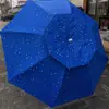 Venta al por mayor de fábrica sombrilla de pesca para exteriores 2.4 m 2.2 m sombrilla de pesca plegable a prueba de lluvia universal sombrilla de pesca de mesa