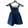 Vestidos de Menina, Saias Infantis de Outono, Saias Jardineira Estilo Outono, Saias Jeans de Bebê, Vestidos de Menina