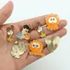 Venta caliente transfronteriza accesorios para joyería diy niño gato naranja hecho a mano joyería diy alta apariencia aleación accesorios para joyería diy