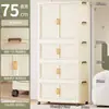 Em Estoque Guarda-Roupa Doméstico Sem Instalação Armário de Armazenamento de Brinquedos para Lanches de Bebê Armário de Armazenamento para Sala de Estar Guarda-Roupa Simples Infantil