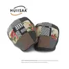 Boina floral color block vintage personalizada com padrão espinha de peixe, chapéu de artista para homens e mulheres, boina retrô britânica