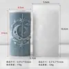 Pilar Estrela Lua Transfronteiriço Vela Artesanal Molde de Silicone DIY Vela Cilíndrica de Aromaterapia Decoração Ferramenta Abrasiva