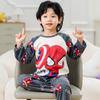 Pijamas nuevos del sudeste asiático para niños, niñas, verano, primavera y otoño, de manga larga, dibujos animados, para niños medianos y grandes, ropa de hogar para niños, venta al por mayor