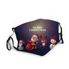 3d impressão digital máscara pano de algodão à prova de poeira de Natal AliExpress quente máscara unissex crianças adultas