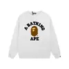 Comercio Exterior Transfronterizo Venta al por Mayor Marca de Moda Pe Tiburón Sudadera de Cuello Redondo Dropshipping Otoño e Invierno Sudadera de Felpa