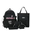 Mochila Estudiantil Transfronteriza para Mujer Estilo Coreano ins Japonesa para Escuela Secundaria Campus Mochila de Gran Capacidad Set Madre e Hijo Mochila