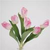 Ins buquê de simulação de estilo coreano sinta hidratante tulipa decoração para casa fotografia de flores adereços homestay flores de alta qualidade