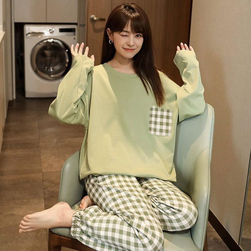 绿格口袋-长