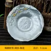 Posavasos con patrón de martillo creativo ciruelo orquídea bambú crisantemo pino loto tapete para taza de té tapete antideslizante soporte para tetera accesorios para juego de té kung fu