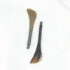 Palo de masaje de cuerno de buey para belleza facial, herramienta especializada para el área facial y ocular, palo de masaje de puntos de acupuntura universal para gua sha y acupresión