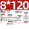 Acero Inoxidable 304/201 Cabeza Avellanada Tornillo de Expansión Hexagonal Cabeza Plana Perno de Expansión Interna Incorporado Mm6M8M10M12