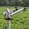 Aspersor de Braço Oscilante Agrícola com Rotação Automática para Verdejamento de Gramado, Aspersor de Irrigação de Jardim de 360 Graus para Rega