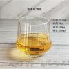 Vaso de Vidrio de Vientre Grande para Jugo de Frutas Vaso para Bebida Fría Vaso para Agua con Burbujas Vaso para Té de Frutas Vaso para Beber Vaso para Whisky Vino Vaso Rayado