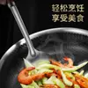 Espátula de Cocina Gruesa Práctica de Acero Inoxidable, Espátula para Olla de Hierro, Espátula para Freír, Cuchara para Sopa, Juego de Utensilios de Cocina para el Hogar, Juego Completo