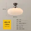 Lámpara de Techo para Dormitorio Estilo Medieval Crema Francés Dormitorio Principal Habitación de Princesa Lámpara de Espectro Completo Simple Moderna LED Sala de Estudio