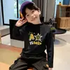 Forro Polar Térmico Infantil para Niñas Cuello Semi-Alto Casual Capa Base Estudiante Otoño/Invierno Nuevo Estilo Cálido Manga Larga Versátil