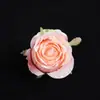 Cabeças de Flores de Rosa Flores Artificiais Decoração Flores Atacado Estilo Europeu Arco de Flores para Casamento Parede de Flores Cabeças de Flores Combinando 14 Cores Buquês de Flores Atacado