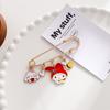 Nuevo Broche de Metal de Oso Pikachu de Dibujos Animados Pin Dulce y Lindo Accesorios para Bolsos de Cintura Fijos para Ropa