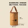 Bolsa de Almuerzo para Estudiantes con Papel de Aluminio Engrosado, Fiambrera Grande Simple Portátil, Cubiertos Portátiles, Fiambrera, Bolsa Térmica
