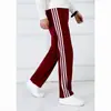 Conjunto Esportivo da Moda para Primavera e Outono para Homens e Mulheres, Roupa Esportiva Casual de Três Listras, Roupa de Corrida Transfronteiriça, Conjunto de Duas Peças Cardigã e Calça Longa