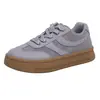 Zapatillas de Entrenamiento Alemanas de Color Patchwork Retro Nueva Moda Transfronterizas Ligeras Casual Talla Grande Deportivas de Suela Plana Zapatillas de Tabla Zapatillas de Entrenamiento Alemanas