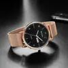 Reloj de moda para hombre, reloj de cuarzo ultradelgado para hombre, simple, estudiantil, moderno, luminoso, para hombre, de negocios, estrellado, de cuarzo para hombre