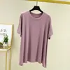 Conjunto de Calça Casual com Top de Modal para Casa Feminino Verão e Outono Solto Fino Tamanho Grande Pijama Pijama Roupa de Fora