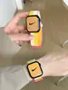 Pulseira de Velcro de Nylon com Loop Duplo Respirável para Apple Watch S12 Primavera e Verão Adequada para iWatch 11ª Geração 78910 Universal