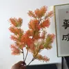 Pinheiro Penglai Planta Verde Simulada Galhos e Folhas de Teto Fogos de Artifício de Casamento Fileira de Folhas Plantas Verdes Plantas Verdes de Baunilha Flor Simulada Pinheiro Penglai