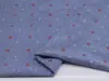 Amor Tartán Lavado Jacquard Tela de Mezclilla Tela para Ropa Chaqueta de Gama Alta Jeans Bolsas Fabricante Venta al por Mayor