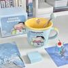 Regalo de Cumpleaños para Mejores Amigas Taza Pequeña de Cerámica Nueva Linda de Crayones para Niñas Regalo Práctico de Acompañamiento Caja de Regalo