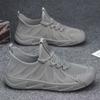 Zapatos de Malla Transpirable para Hombre 2025 Nuevas Explosiones Zapatos Deportivos para Correr Tejido Volador Personalizados Modernos Combinables para Hombre