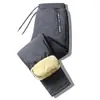 Caxemira exterior vestir homens forrado de lã calças masculinas inverno novo impermeável calças casuais soltas plus size calças de moletom quente homens